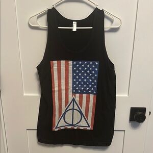 Harry Potter patriotic tank top